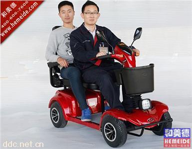  北门湖B413双人座紧凑型智能老年电动代步车